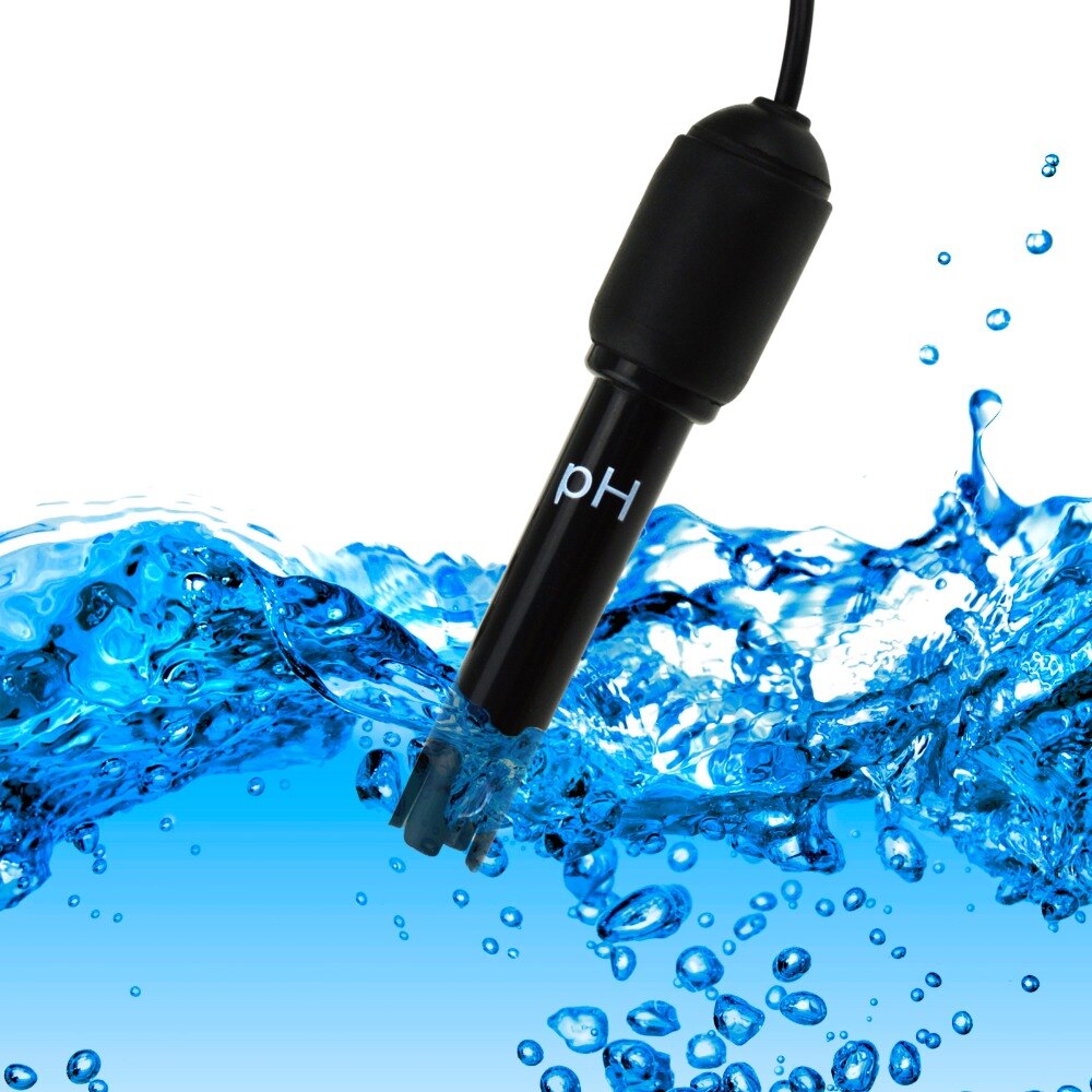 Sonde PH avec connecteur BNC, 150cm de Long câble 0-14pH sonde de Test électrode pour contrôleur de moniteur de ph-mètre