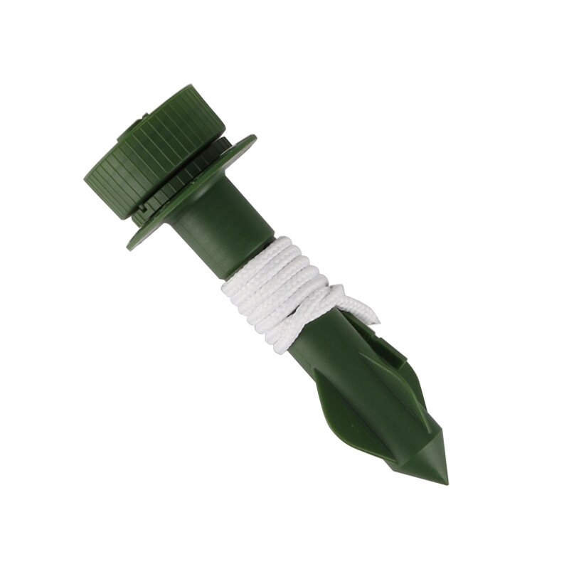 1Pc Plant Watering Device Fertilization Tool Home Plant Automatic Garden Watering System Soil Moisturizer Flower Irrigation: green