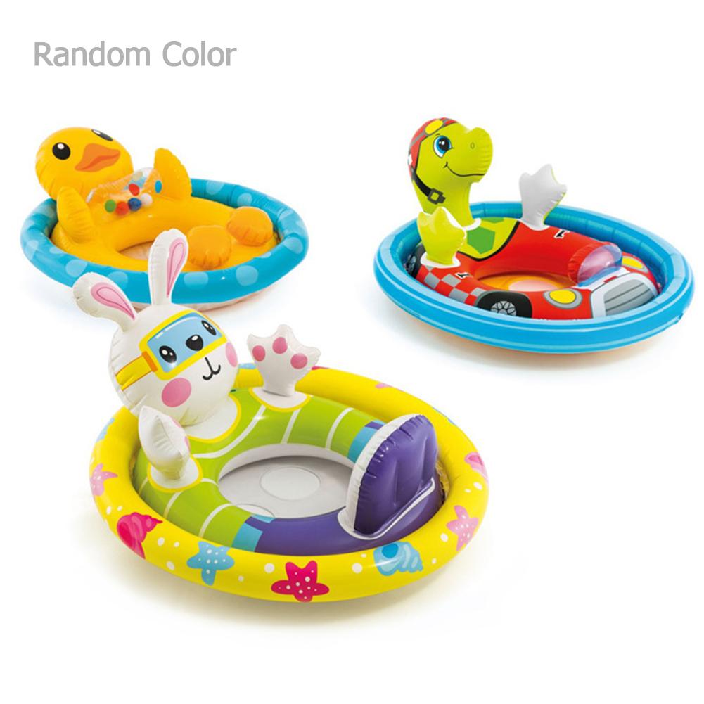 Grappig Cirkel Ring Dikker Zwemmen Ring Zwembad Seat Kind Peuter Float Ring Water Sport Zwemmen Veilig Levert