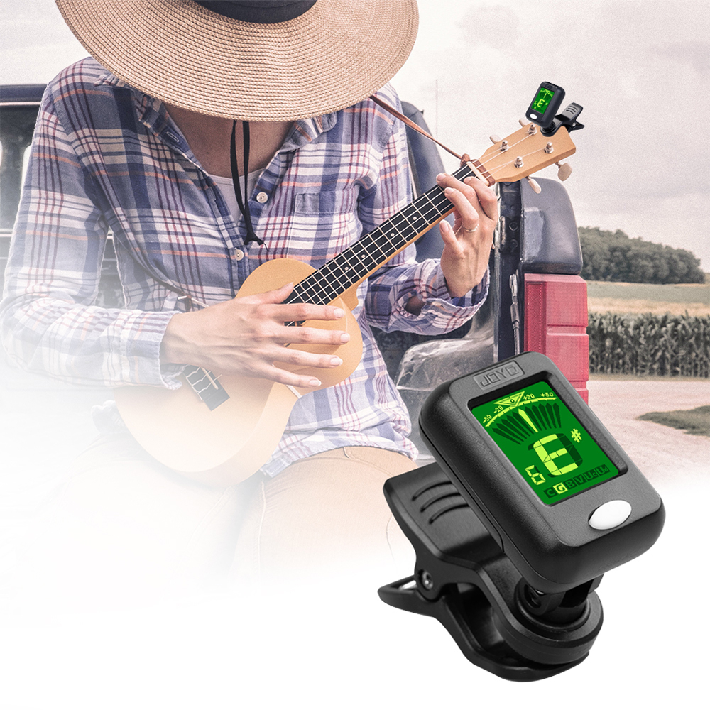 JOYO JT-09 Guitar Tuner Digital Digital Clip-On Electronic Tuner Guitar Bass Violin Ukulele Acoustic Guitar Parts & Accessories