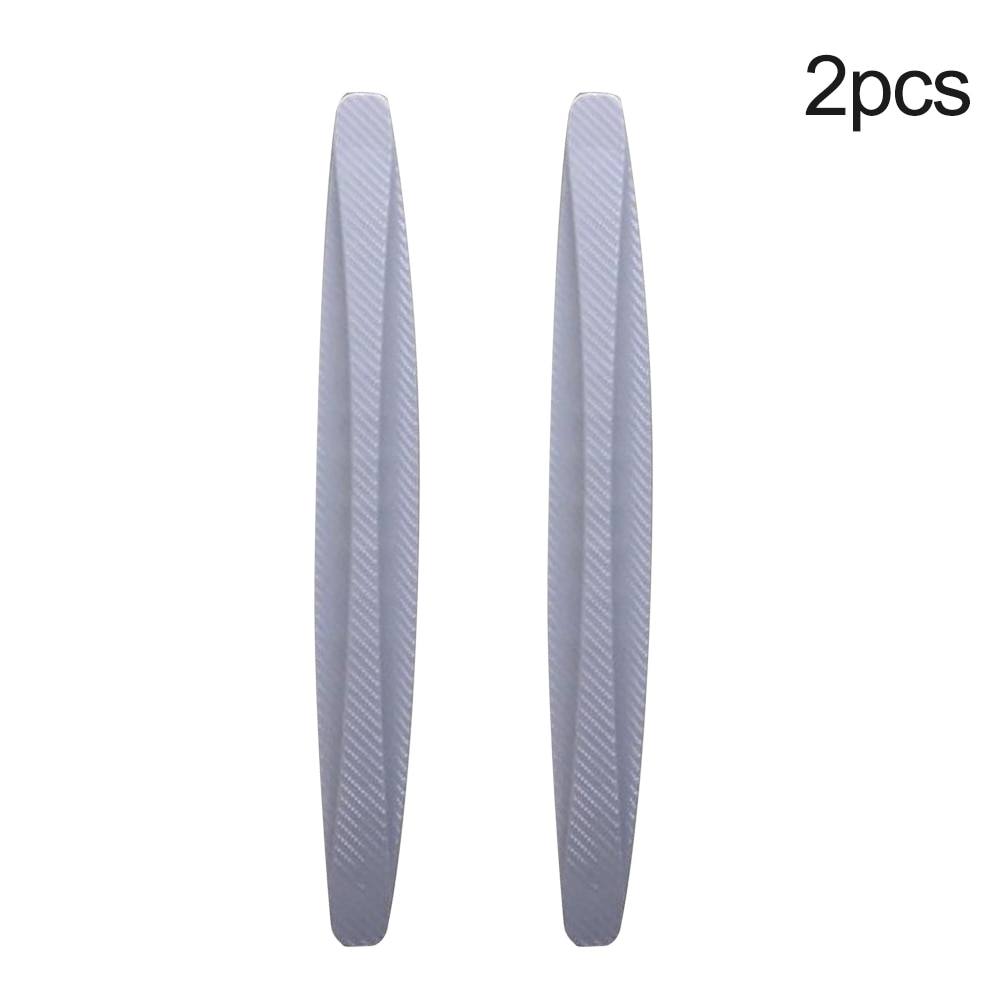 Car Bumper Protector 2pcs Anti-Collision Patch SUV Pickup Truck Trim Car Bumper Protector Guard Strip