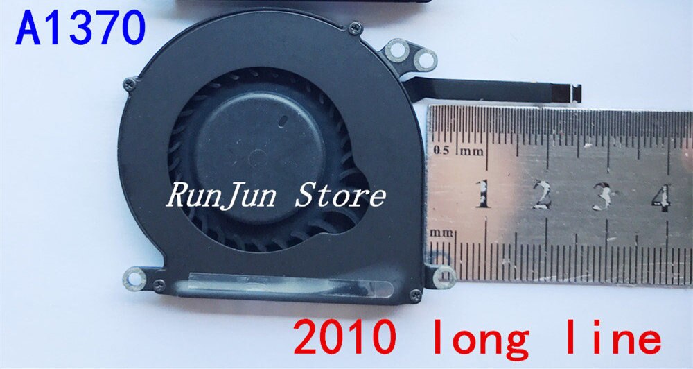 Bärbara datorer cpu kylare fläkt för apple macbook air  a1466 a1465 a1369 a1370 för sunon  mg50050 v 1-c02c-s9a dc: A1370 10 år lång