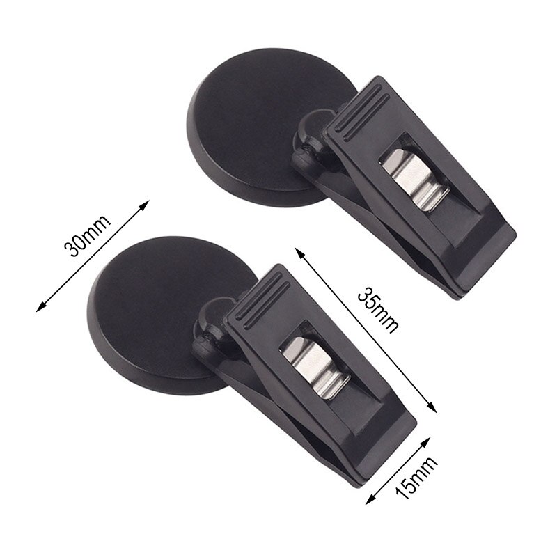 2pcs Car Parking Ticket Permit Clip Car Window Mount Suction Cup Tickets Folder Removable Hook Holder For Sun Shade Card Cloth: Black sticky