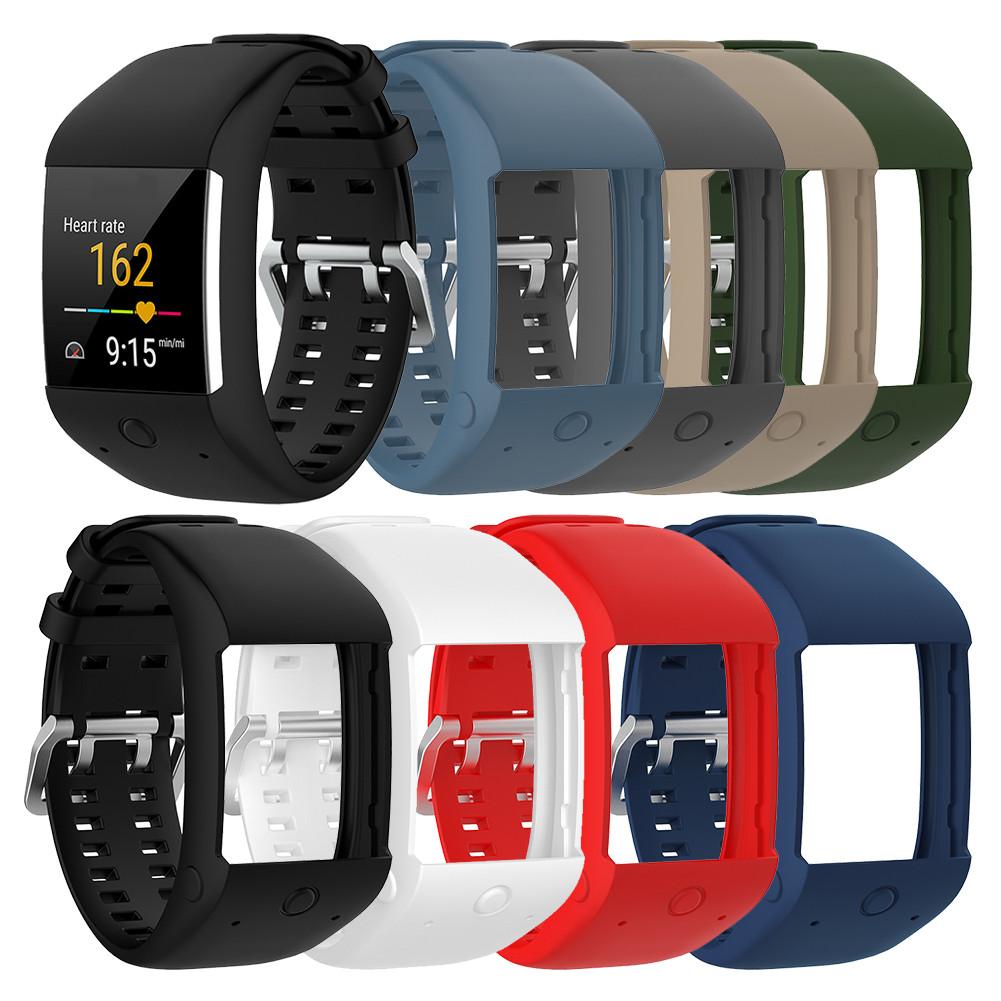 Bracelet de montre de remplacement en Silicone confortable bracelet pour Polar M600 montre intelligente bracelet directe 8.2