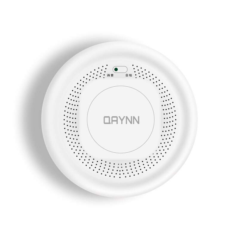 Smoke Detector Sensor Fire Alarm Home Security System Firefighters Tuya ZigBee Smoke Alarm Fire Protection Sound And Light Alarm