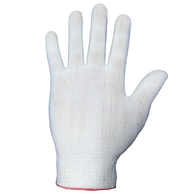 1 par antistatiske arbeidshansker dame menn nylon guantes pustende anti-skli tynne hansker strikke arbeidsbeskyttelse hagehansker