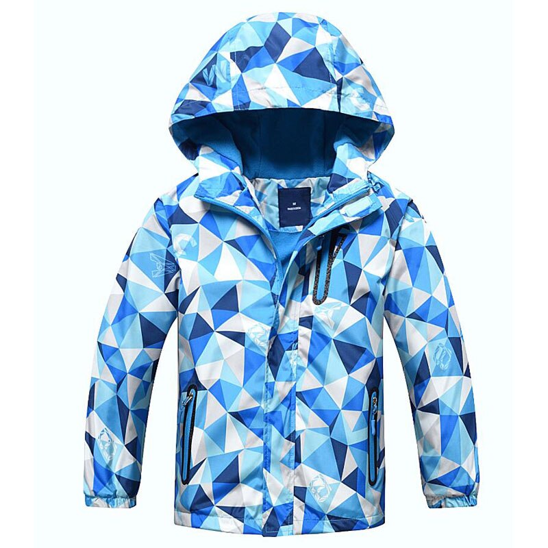 freundlicher Oberbekleidung Polar- Vlies Mäntel freundlicher Kleidung Sport Mantel Wasserdicht Windjacke Für Jungen Mädchen Jacken Frühling Herbst Spitzen: Himmel Blau / 11T