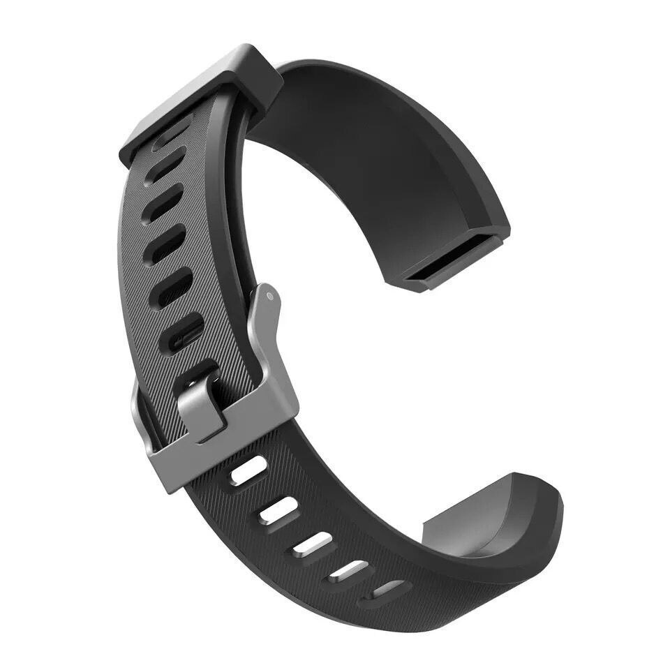 Smart Bracelet ID115 Plus Sports Pedometer Watch OLED Screen Fitness Running Walking Tracker Heart Rate Pedometer Smart Band: Blue