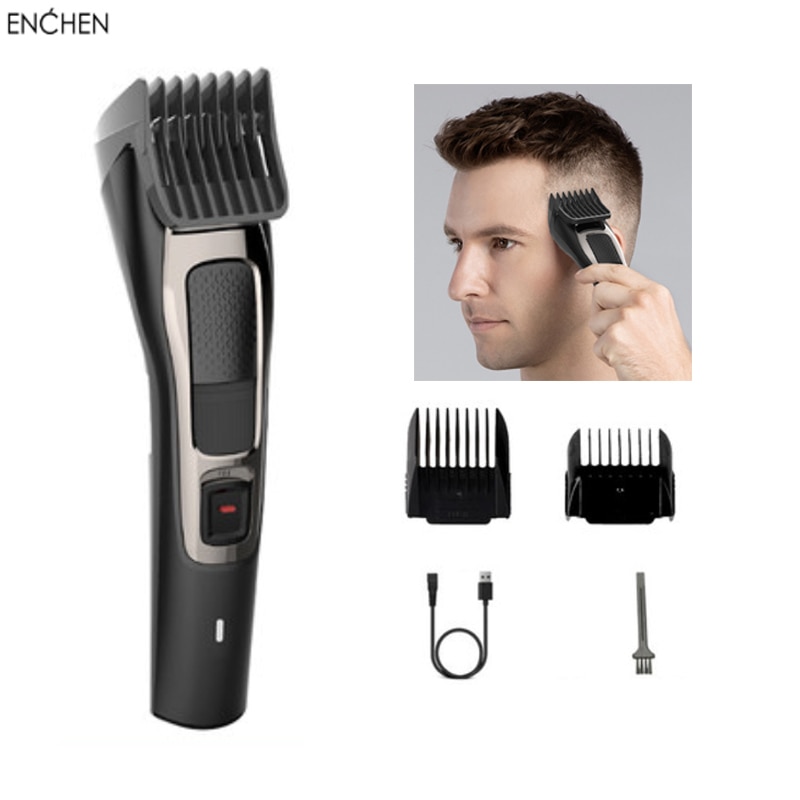 ENCHEN Sharp3S hommes électrique tondeuse à cheveux USB Rechargeable tondeuse à cheveux coupe-cheveux pour hommes adulte rasoir