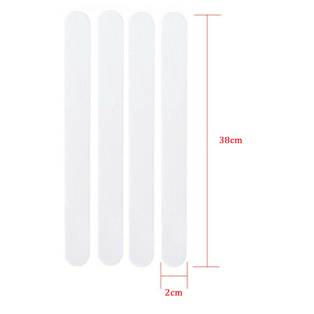 Banheira Anti-Slip Tiras Anti-derrapantes, Tapete de chuveiro, Antiderrapante em telhas Grip, alta qualidade, PEVA Segurança Adesivos Fita, 12Pcs, 38x2cm