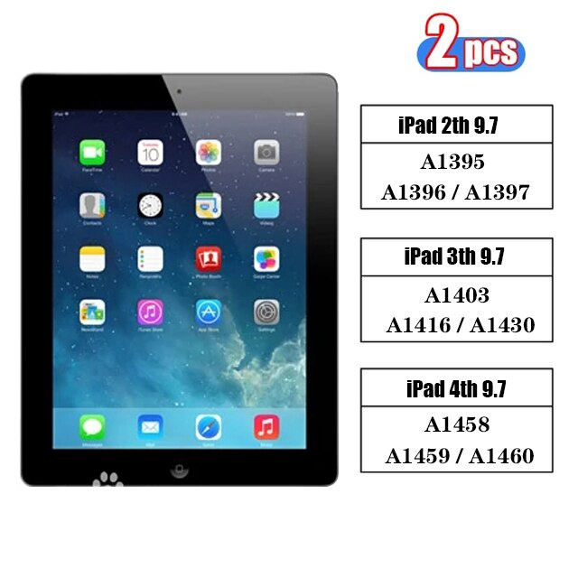 (2 Packs) Paper Like Film For Apple iPad 9.7 10.2 7th 6th 9th 8th Generation Feel Like Writing On Paper Screen Protector Film: iPad 2th 3th 4th