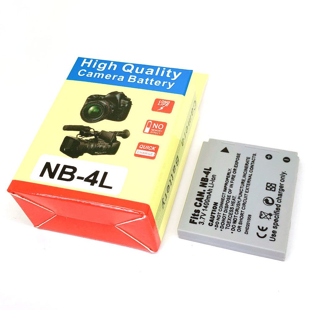 NB-4L NB 4L Battery for Canon IXUS 30 40 50 55 60 65 80 100 I20 110 115 120 130 IS 117 220 225 230 255 H SD1000 SD1100 SD750 TX1