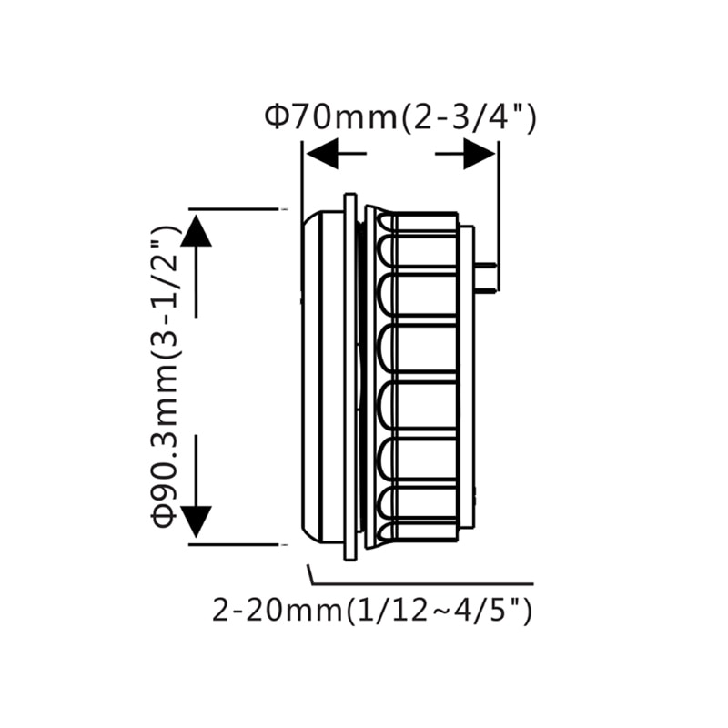 85mm Boat Tacho Sensor Marine Tacho Meter with LCD Hourmeter 3000 4000 6000 8000 RPM Marine Tachometer 12V/24V Red Backlight