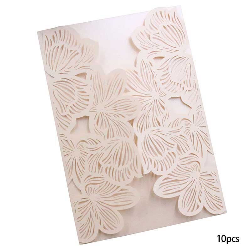 10pcs Wedding Invitation Die European elegance Metal Cutting Dies Craft Die Cut for Card Making Scrapbooking Stencil: champagne color