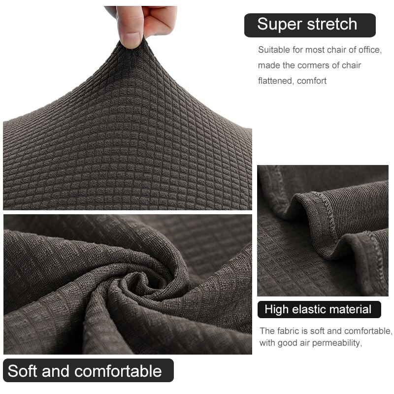 Waterdichte Stof Gaming Stoel Cover Stretch Anti-Slip Plaid Bureaustoel Covers Goedkope Game Stoel Hoes Voor Office Home