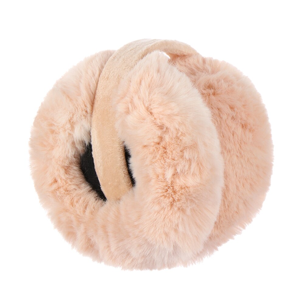 Winter Earmuffs Warm Plush Soft Comfortable Headphone Style Ear-cap Foldable Earflap Ladies Outdoor Anti-Wind Ear Warmer