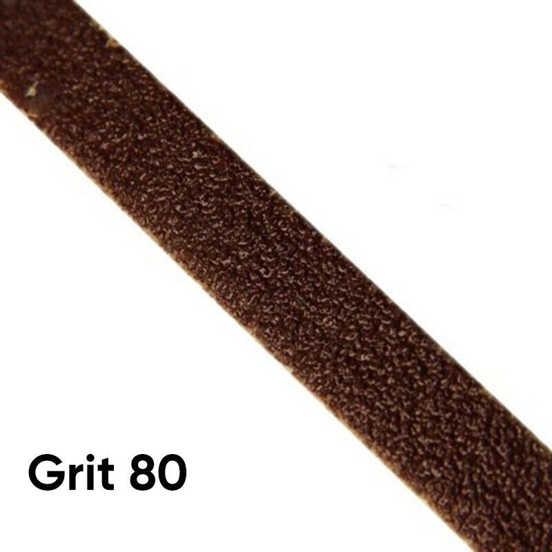 50 stuks 3/8 x 13 inch bandschuurmachine schuurpapier 10 x 330mm schuurbanden schuurset 3/8 " x13 " aluminiumoxide schuurbanden