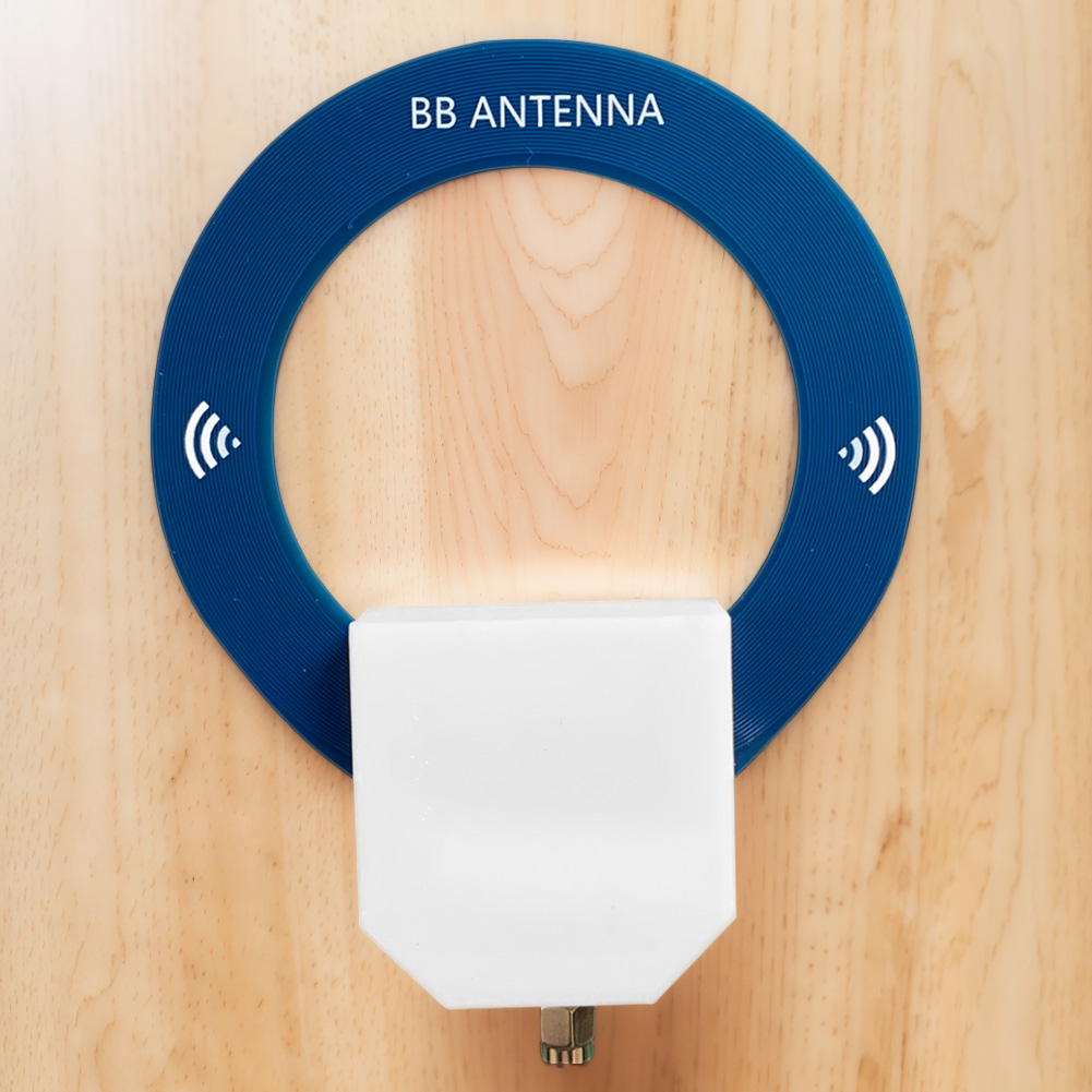9.9KHz-181MHz Circular Broadband Aerial Small Ring BB Antenna Mini Loop Antenna for Malachite SDR Receiver TEF6686 Receiver