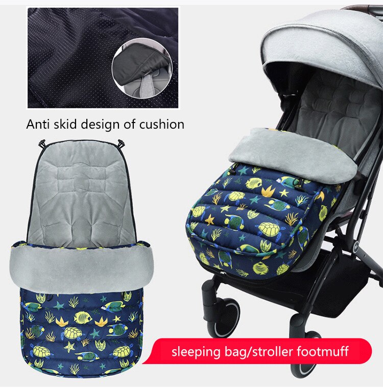 Kinderwagen voetenzak hoes waterdicht universeel slaapzak envelop dik warm kinderwagen accessoires voor bugaboo yoyo
