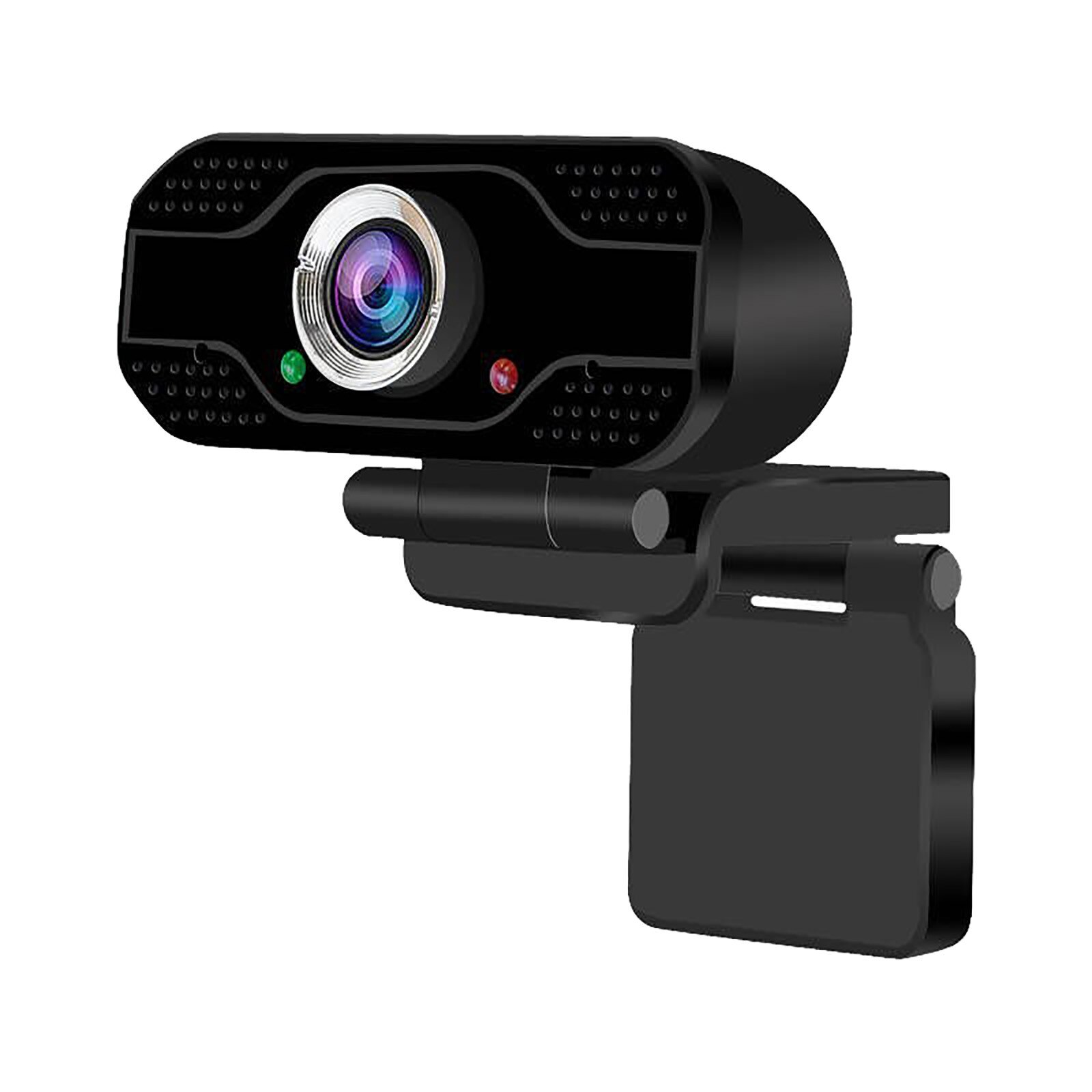 GF-X1 Full HD 1080P Webcam computadora cámara Web de la PC con micrófono giratorio de cámaras para su emisión en directo de Video conferencia de trabajo: Default Title