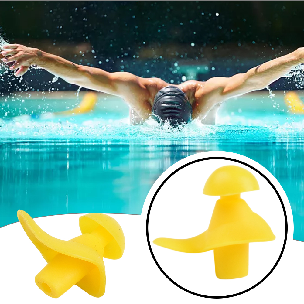 1 Paar Ohr stöpsel Wassersport Schwimmen Tauchen Erwachsenen wasserdichter Gehörschutz mit Kasten Sanft Silikon Spiral- Ohr stöpsel Anti Lärm