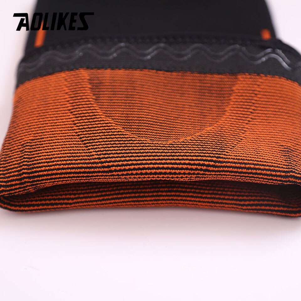 Aolikes 1 pari urheilu turvallisuus jalkapallo polvisuoja koripallo polvisuojat urheilutarvike joustava polvisuoja polvituki