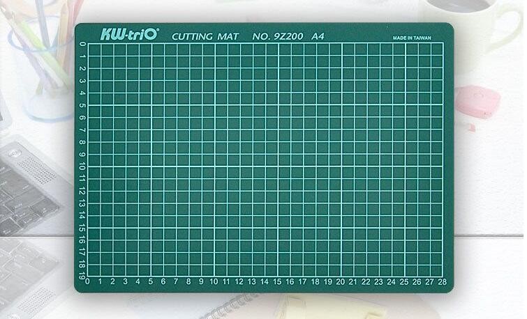 Tapis de découpe A4, lignes de grille, tapis de découpe, carte artisanale, tissu, carton en cuir, 30x22cm