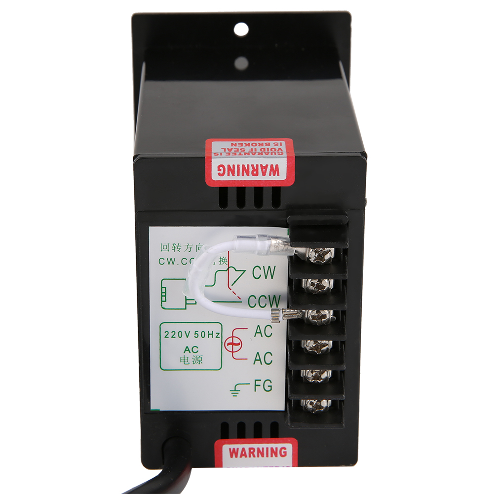 AC 220V 50/60Hz Single Phase AC Motor Speed Controller Electric Motor Speed Regulator