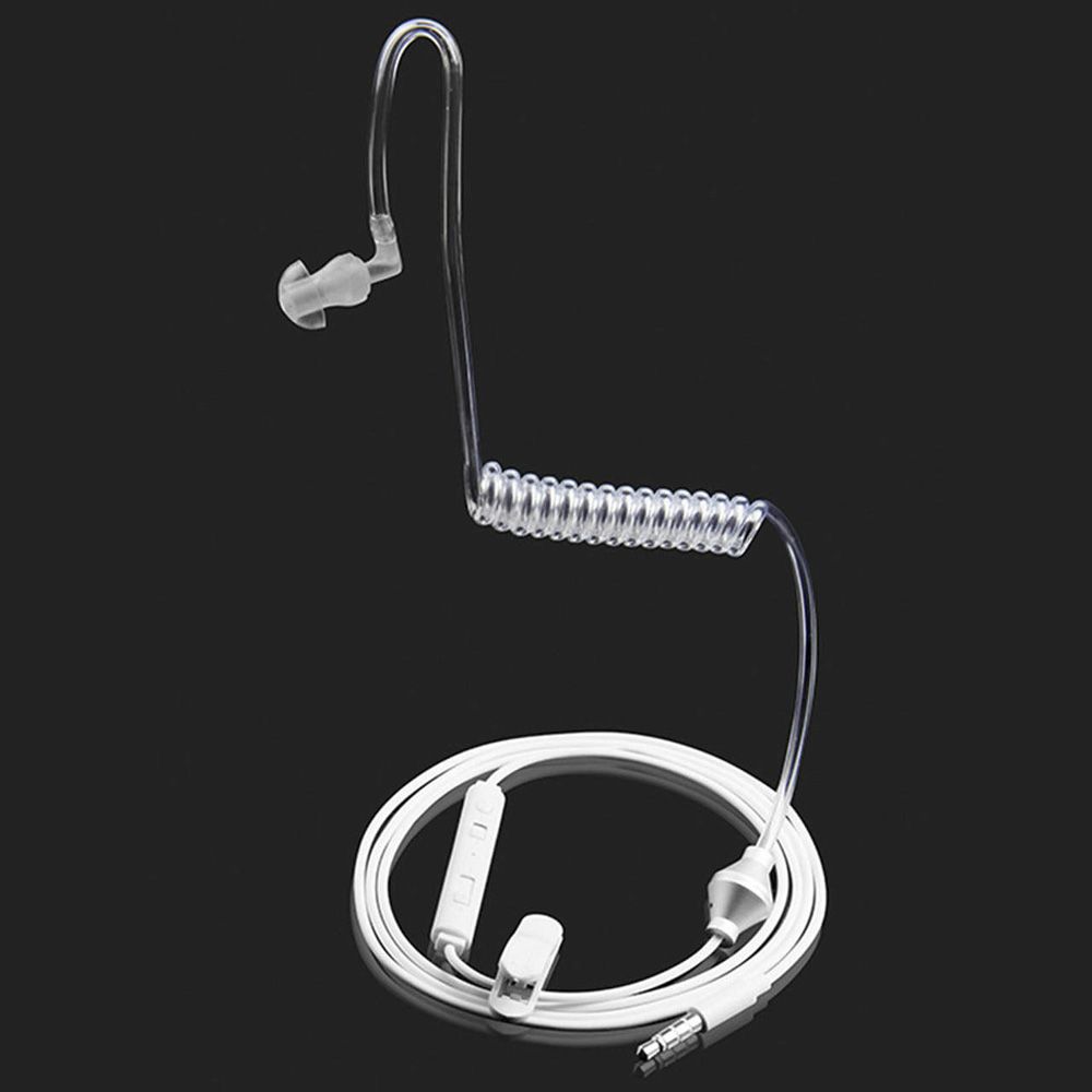 Fbi Stil cooles in-Ohr-Headset Strahlens chutz Kopfhörer Monitor Ohrhörer Talkabout Mini Walkie Luftkanal Ohrhörer
