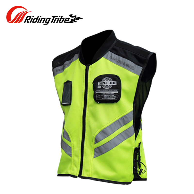 Rijden Stam Motorfiets Reflecterende Vest Motorbike Safty Kleding Moto Waarschuwing Hoge Zichtbaarheid Night Jas Vest Team Uniform