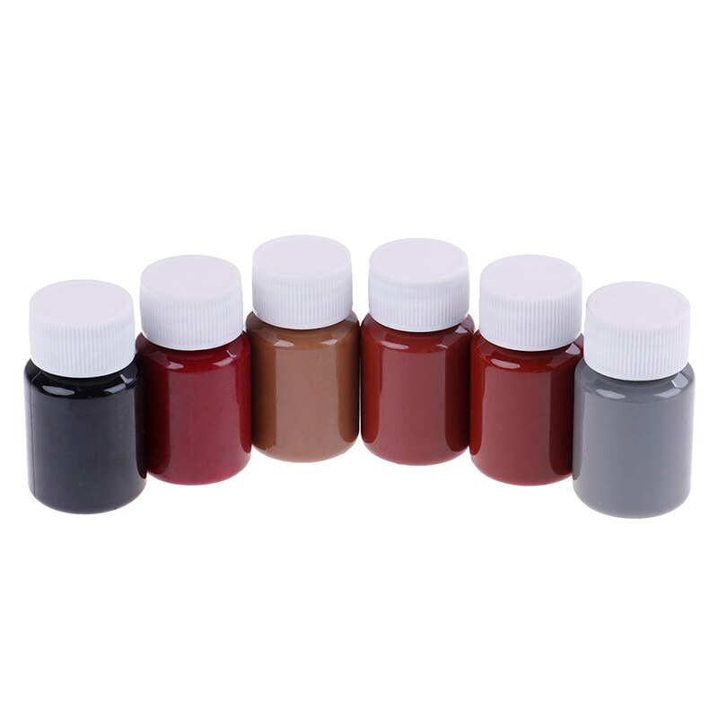 20Ml Kleuren Leer Verf Set Diy Lederen Rand Verf Rand Olie Kleurstof Hoogtepunten Professionele Aquarel Verf Vloeistof Levert