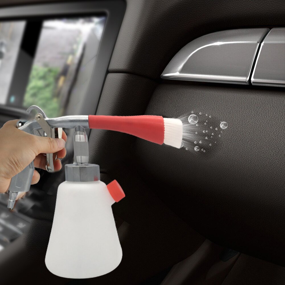 Pistolet de nettoyage de voiture à main, mousse automobile, Pot de pulvérisation pour fibres épaisses, chiffon de nettoyage, accessoires de lavage de voiture