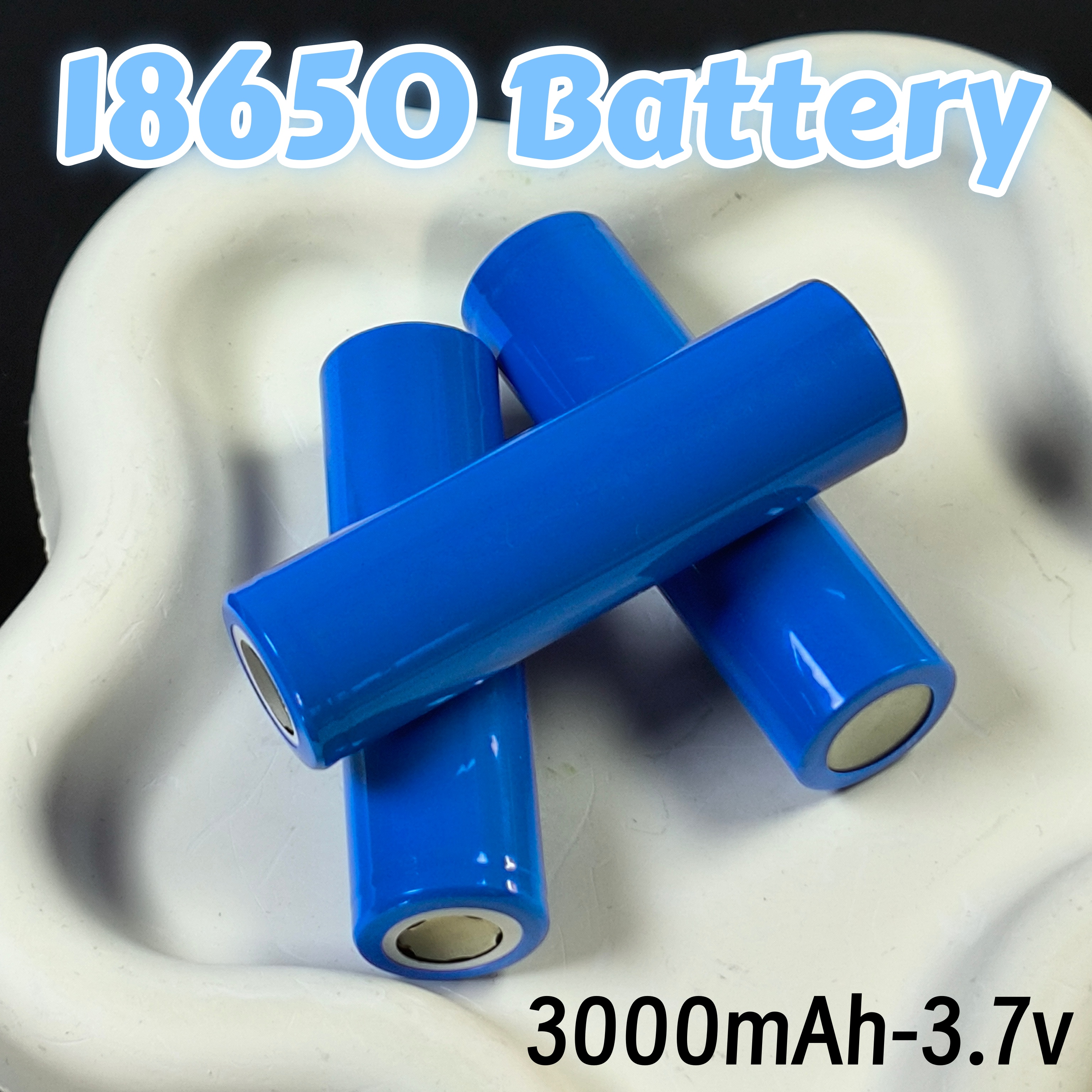 Rechargeable 18650 Li-ion Battery 3.7V 3000mAh High Capacity for Electronic Devices