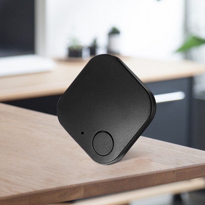 Black square tracker, locator, Bluetooth tracker, two-way anti-lost device, compact and portable, multiple application scenarios