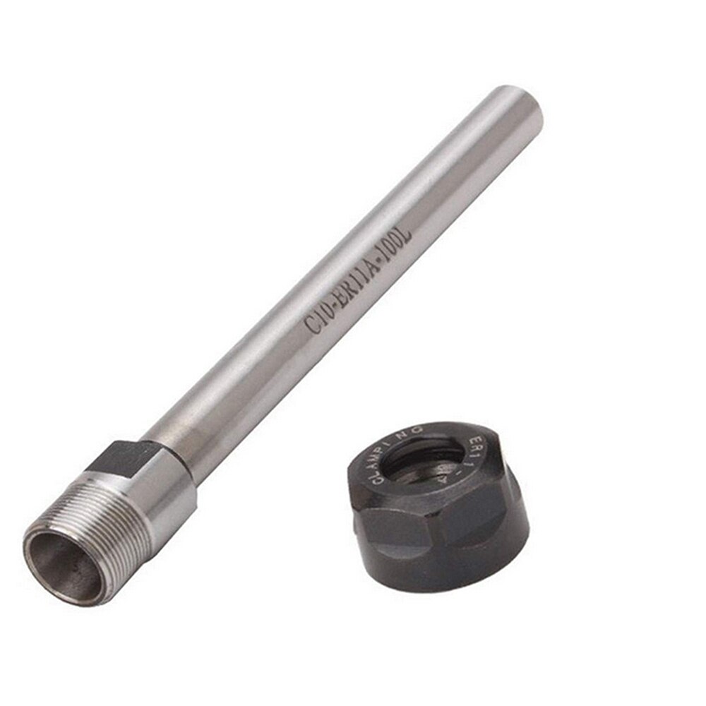 C10 ER11A 100L uchwyt na narzędzia Collet uchwyt wiertarski frezowanie CNC przedłużenie prosto cholewka uchwyt wiertarski tokarka narzędzia adapter