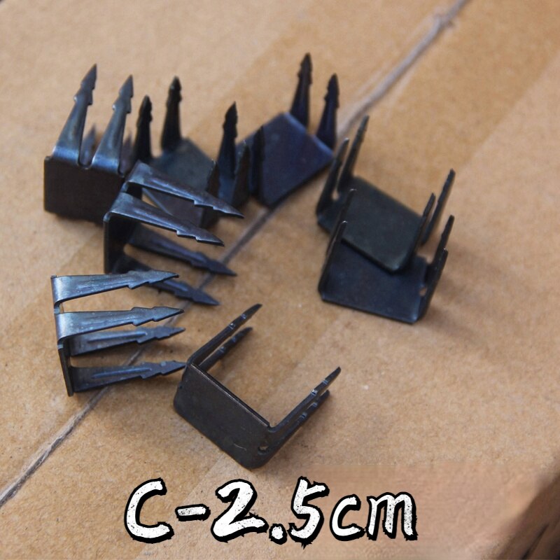 15 stücke Dreieck Reifen Nelken Dreieckige Reifen Punktion Spikes für Reifen Durchstechen Schießt NäGel Anti-Diebstahl Auto für Reifen punktion: C-2.5cm