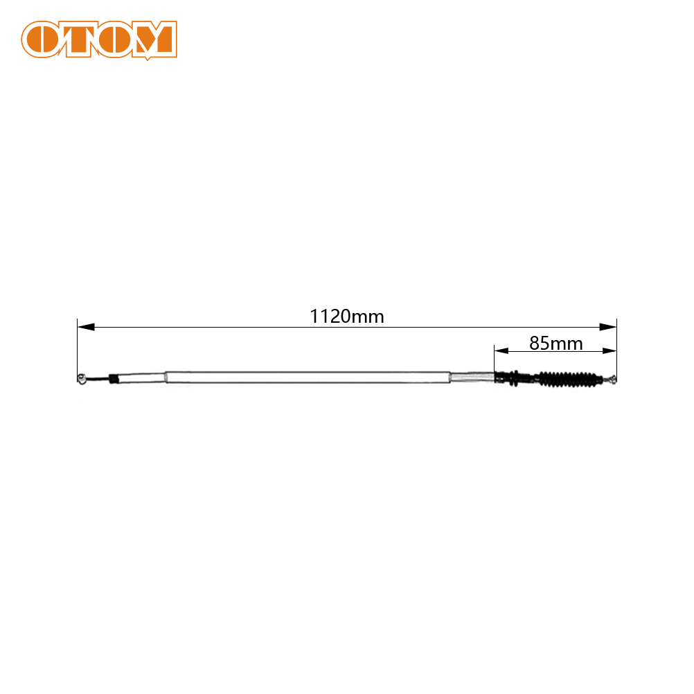 Câble d'embrayage de moto, ligne de fil de 1120mm de longueur pour ZONGSHEN ZS177MM ZS194MQ NC250 NC300 NC450 AVANTIS MOTOLAND BRZ GR KAYO BSE