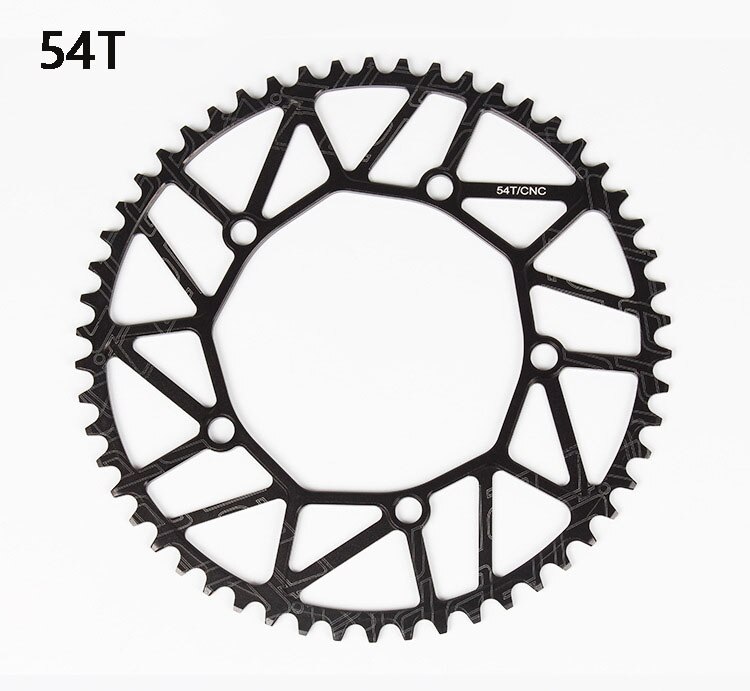 LP litepro Cogwheel left and right crank set Road bike folding car modification Single disc 130 BCD bicycle parts Including axis: 54T