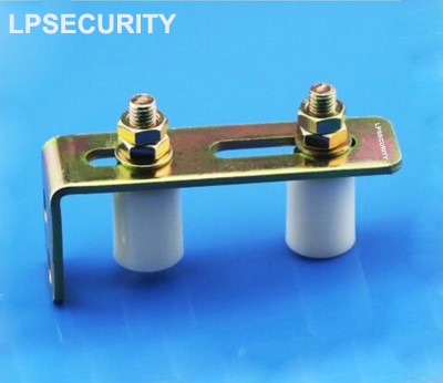 LPSECURITY Sliding gate Nylon rollers with bracket
