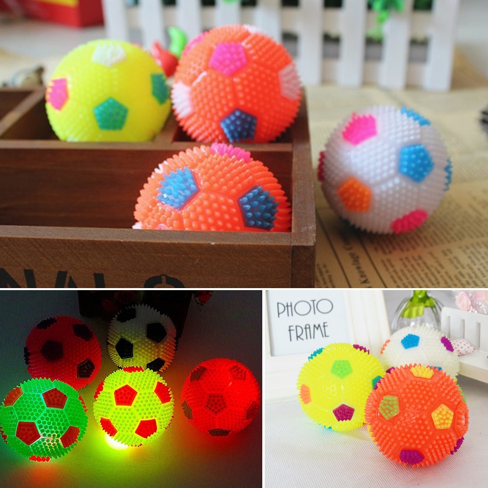 Flashing Light Up Colorful Toy Ball Novelty Sensor... – Grandado