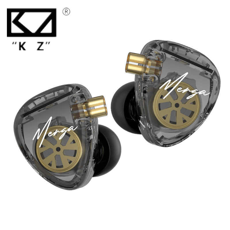 KZ Merga Earphones Bass Earbuds In Ear Monitor Headphones Sport Noise Cancelling HIFI Headset !