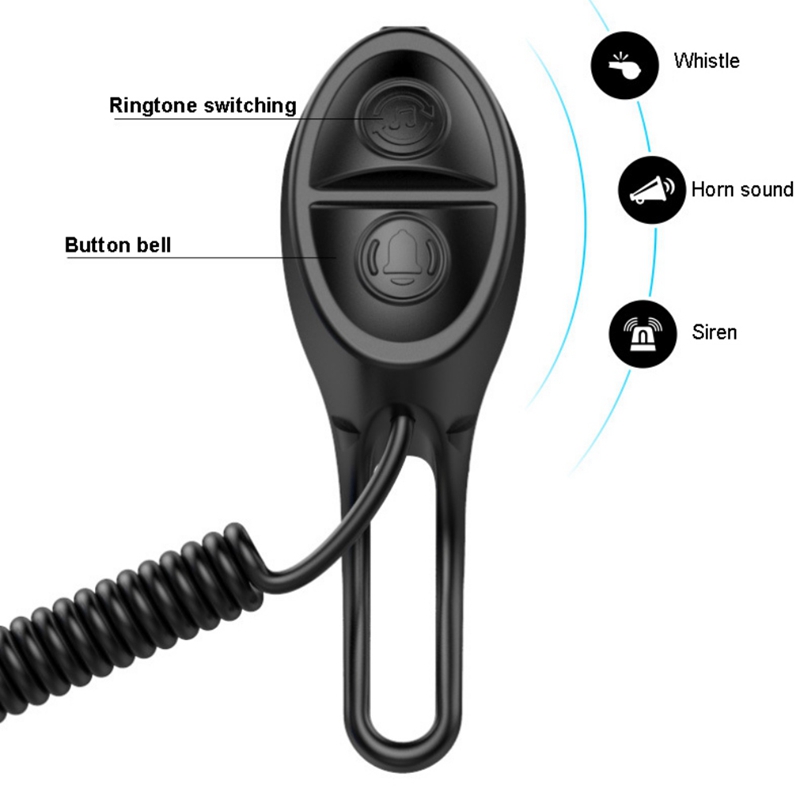 Bicicletta Elettrica Corno 120 dB USB Ricaricato Impermeabile Manubrio MTB Della Bici Della Strada Suoni di Allarme Campanelli Da Bicicletta Ciclismo Accessori Nuovi