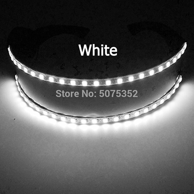 SOOOEC Draadloze lichtgevende led-bril met knippermodus, glow in dark party voor rave-party, Halloween, Kerstmis, disco, concert, EDM (roze