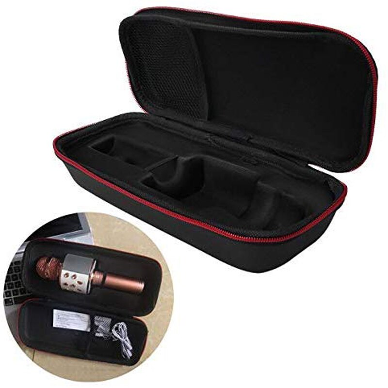 Microphone Accessory Protecting Storage Bag Case Box For Rode VideoMic Pro Plus On Camera Microphone Hard Travel Case Bag