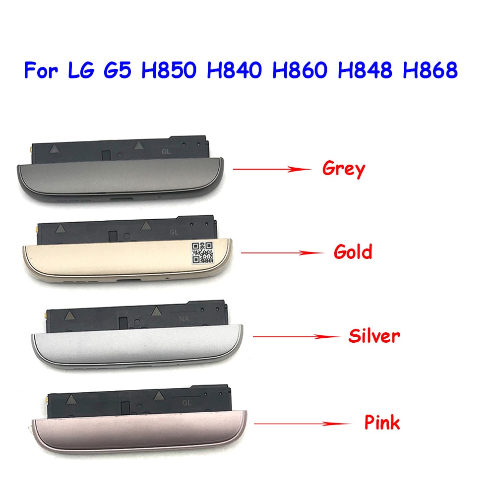 Alt şarj standı + mikrofon + hoparlör zil Buzzer modülü LG G5 H850 H840 H860 H848 H868