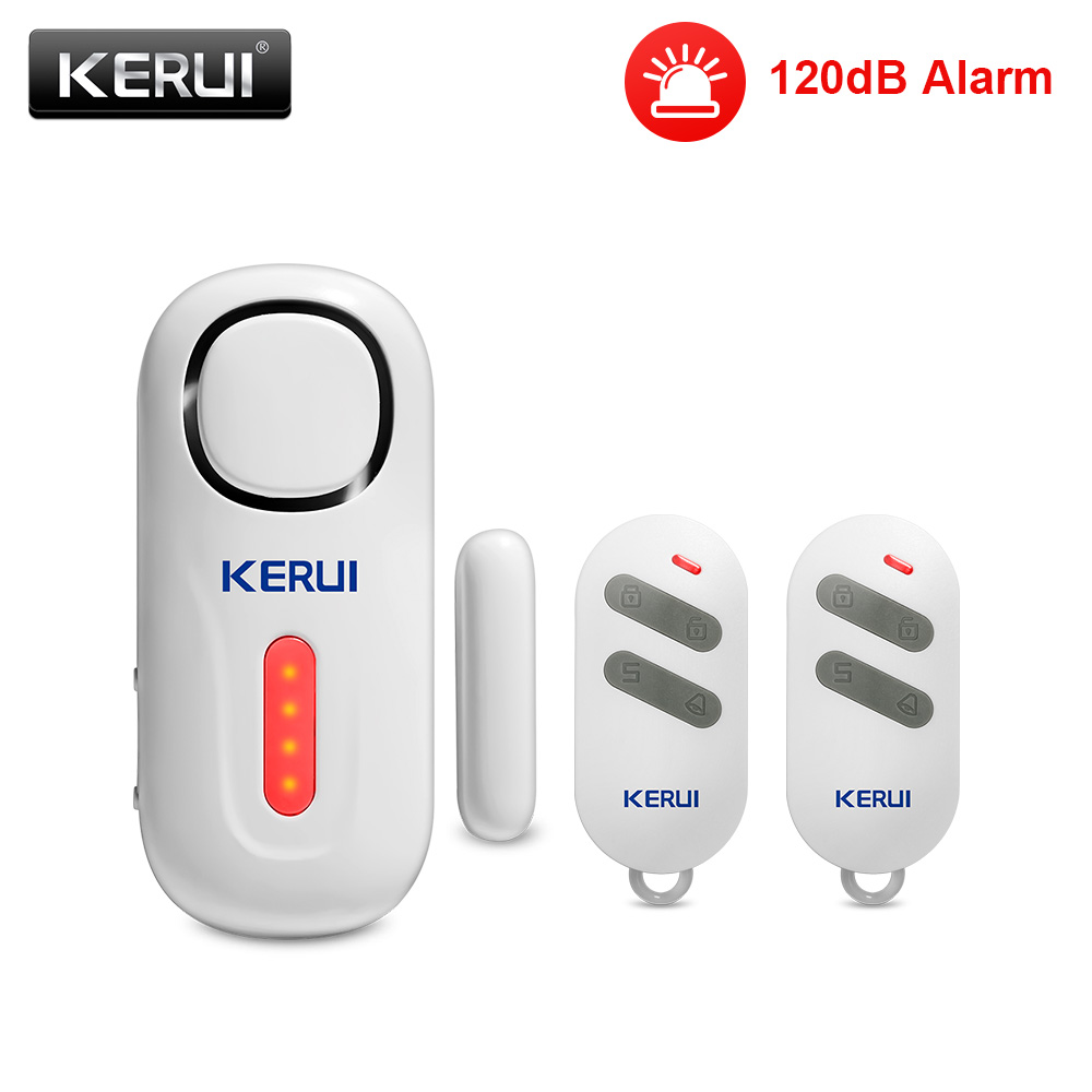 KERUI 120DB Wireless Door/Window Entry Security Burglar Sensor Alarm PIR Magnetic Smart Home Garage System Remote Control Led: KIT11 Alarm