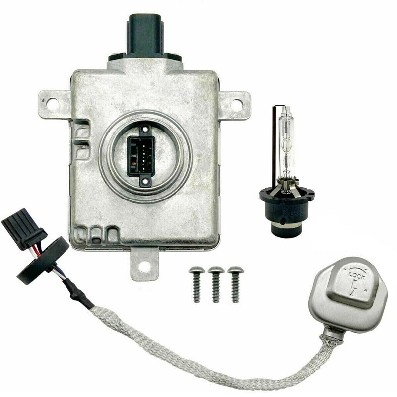 Xenon Headlight Ballast Unit Assembly Module with Lgniter and D2S Bulb Kit Module Inverter 33129SEA003 for Acura