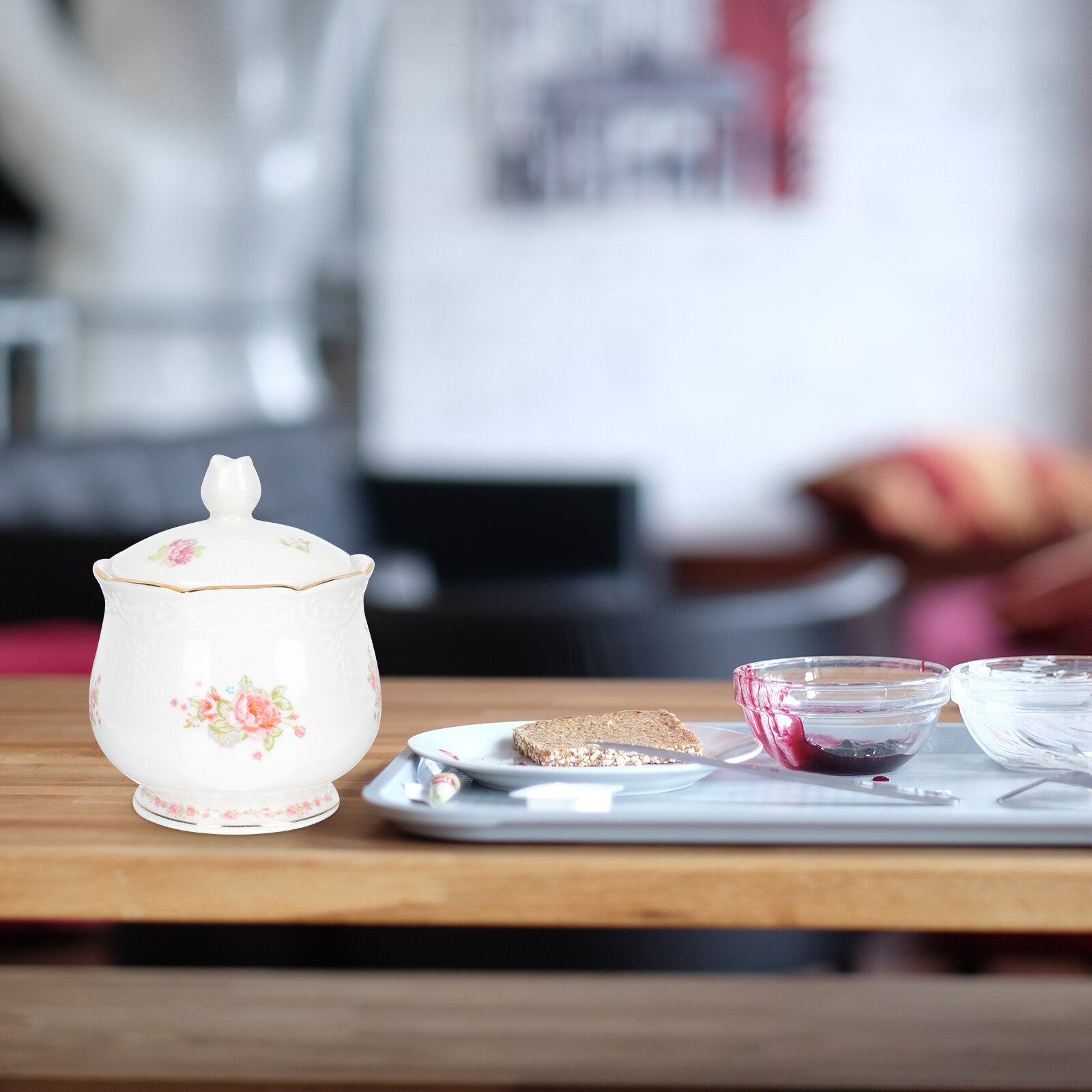 Small Kettle Ceramic Creamer with Handle Creamer Container Small Gravy Boat