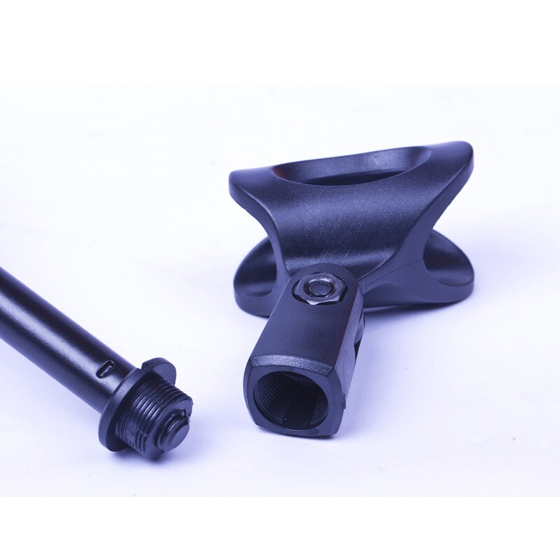 Adjustable Tripod Desktop Table Microphone Mount Holder Stand Support & Mic Clip