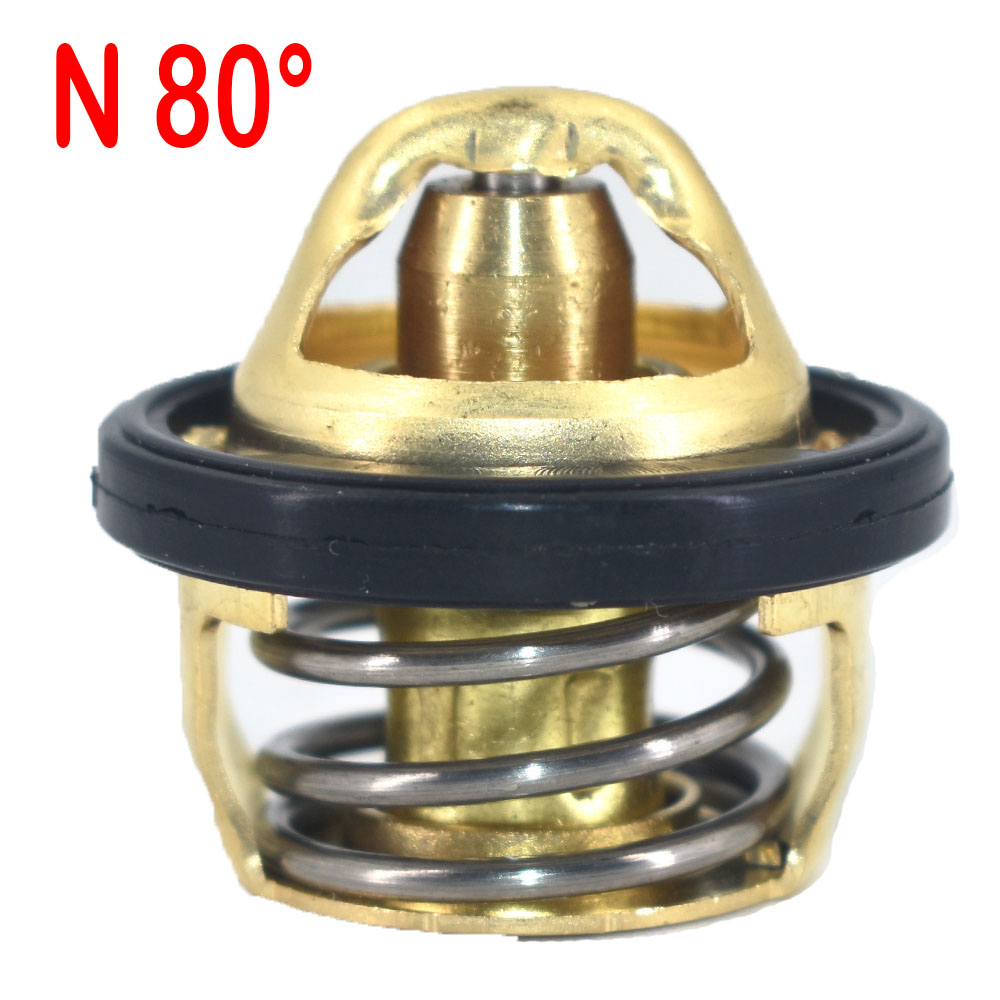 70 ° 80 ° 70 Graden 80 Graden Motorcycl Koelvloeistof Thermostaat Voor CH250 CF250 Ch Cf 250cc: Zilver